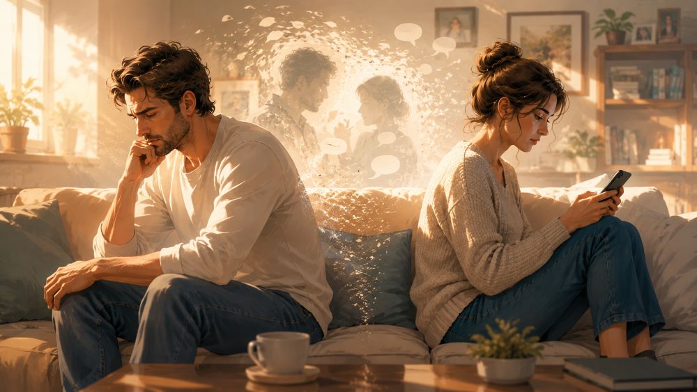 Why Do Some Things Become Hard to Say in Long-Term Love