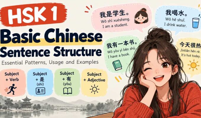 Basic Chinese Sentence Structure