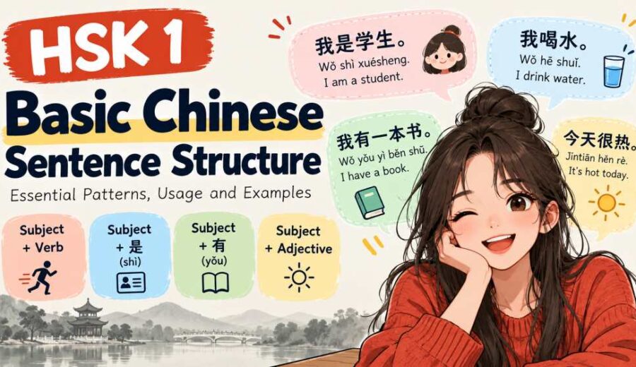 Basic Chinese Sentence Structure